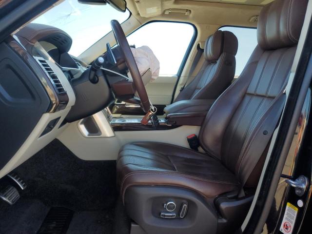 SALGV2EF3GA279899 - 2016 LAND ROVER RANGE ROVER AUTOBIOGRAPHY BLACK photo 7