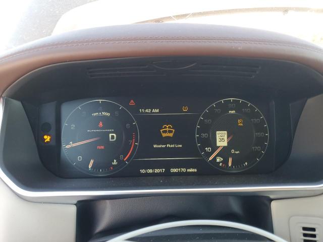 SALGV2EF3GA279899 - 2016 LAND ROVER RANGE ROVER AUTOBIOGRAPHY BLACK photo 9