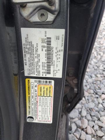 3FA6P0HD3HR256793 - 2017 FORD FUSION SE GRAY photo 12