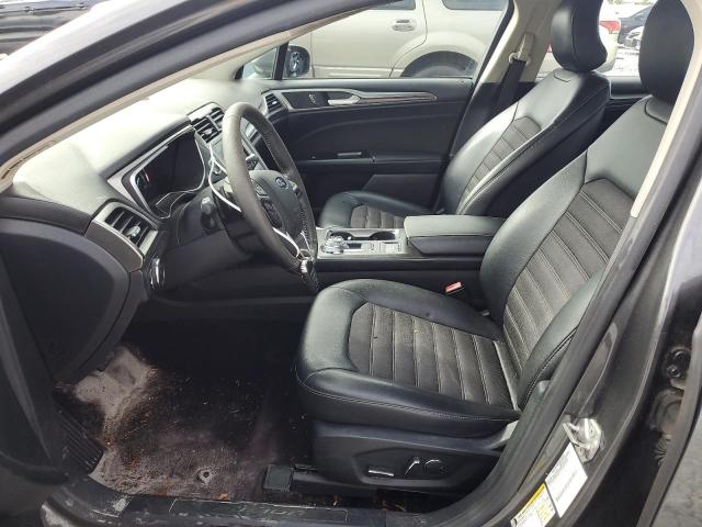 3FA6P0HD3HR256793 - 2017 FORD FUSION SE GRAY photo 7