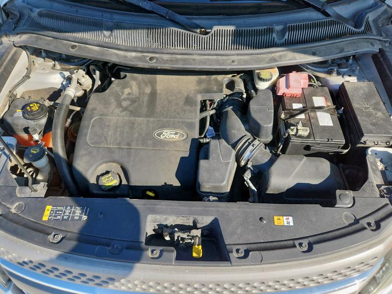 1FM5K8B88DGC96105 - 2013 FORD EXPLORER Srebrny zdjęcie 12