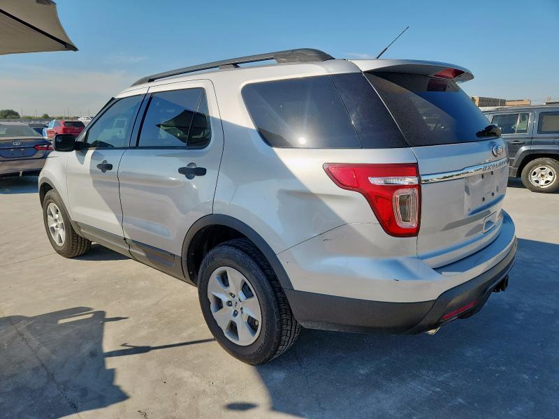 1FM5K8B88DGC96105 - 2013 FORD EXPLORER Srebrny zdjęcie 2