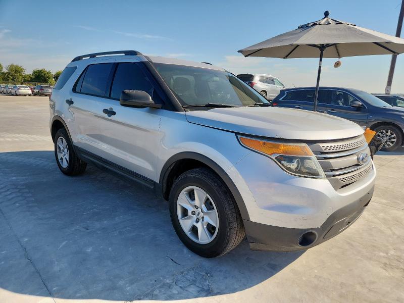 1FM5K8B88DGC96105 - 2013 FORD EXPLORER Srebrny zdjęcie 4