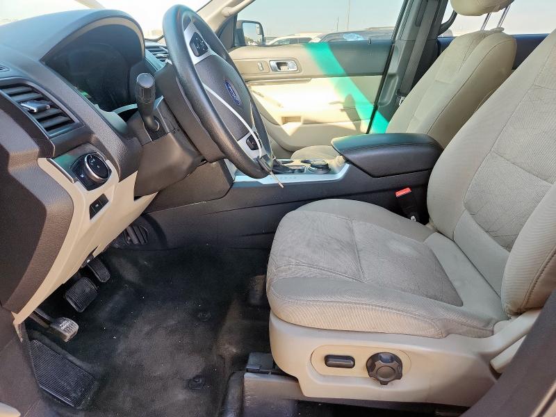 1FM5K8B88DGC96105 - 2013 FORD EXPLORER Srebrny zdjęcie 7