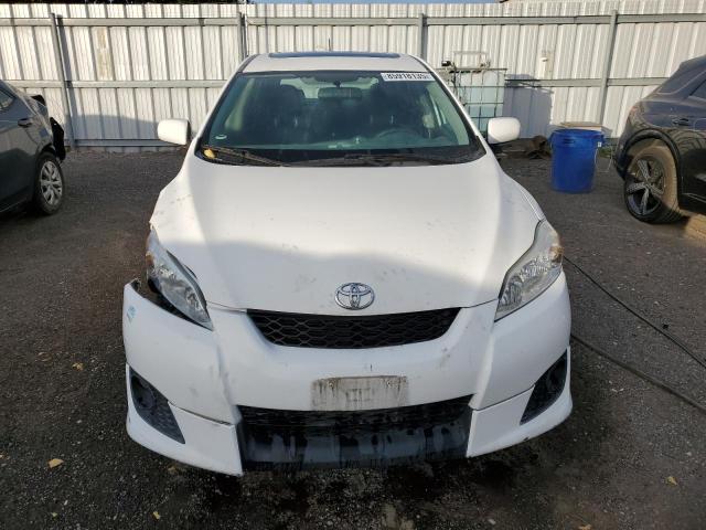 2T1KE4EEXAC044441 - 2010 TOYOTA COROLLA MA S WHITE photo 5