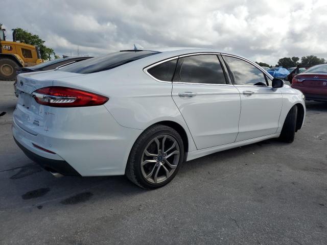 3FA6P0CD5KR139280 - 2019 FORD FUSION SEL 白色 照片 3