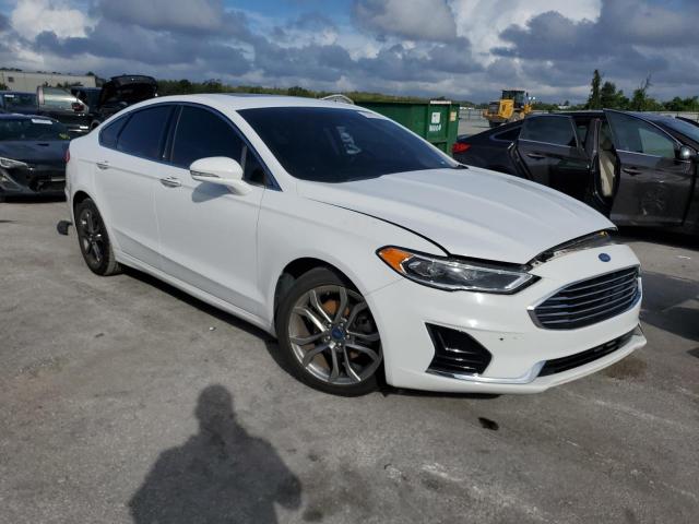 3FA6P0CD5KR139280 - 2019 FORD FUSION SEL 白色 照片 4