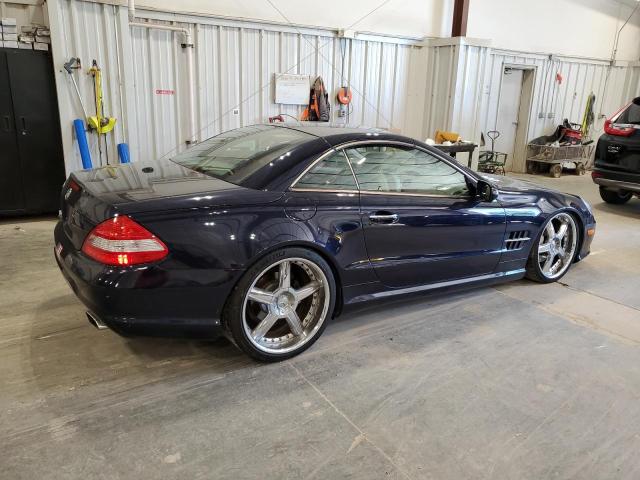 WDBSK71F39F143399 - 2009 MERCEDES-BENZ SL 550 ლურჯი ფოტო 3
