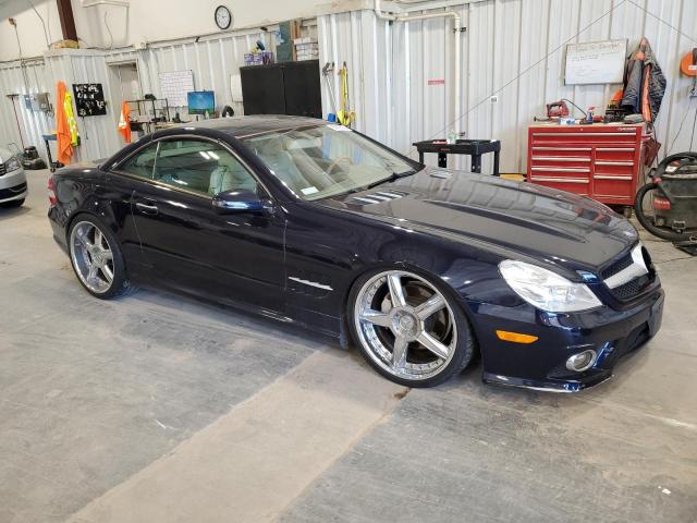 WDBSK71F39F143399 - 2009 MERCEDES-BENZ SL 550 ლურჯი ფოტო 4