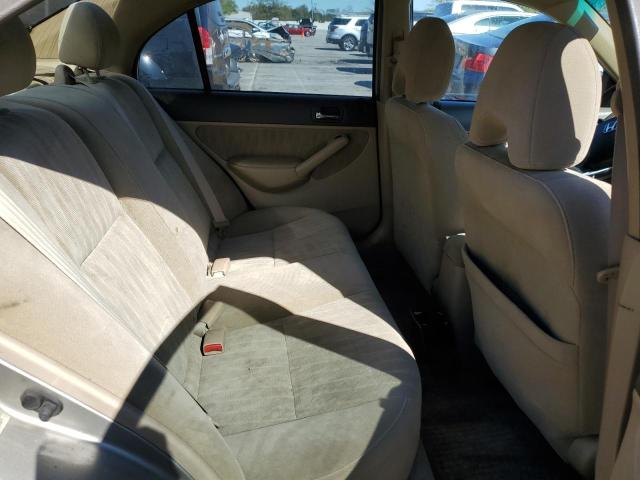 2HGES26724H604569 - 2004 HONDA CIVIC EX SILVER photo 10