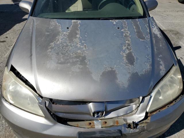 2HGES26724H604569 - 2004 HONDA CIVIC EX SILVER photo 11