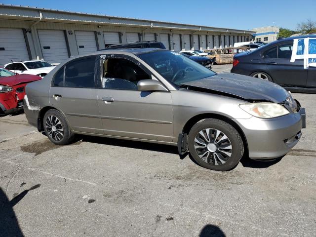 2HGES26724H604569 - 2004 HONDA CIVIC EX SILVER photo 4
