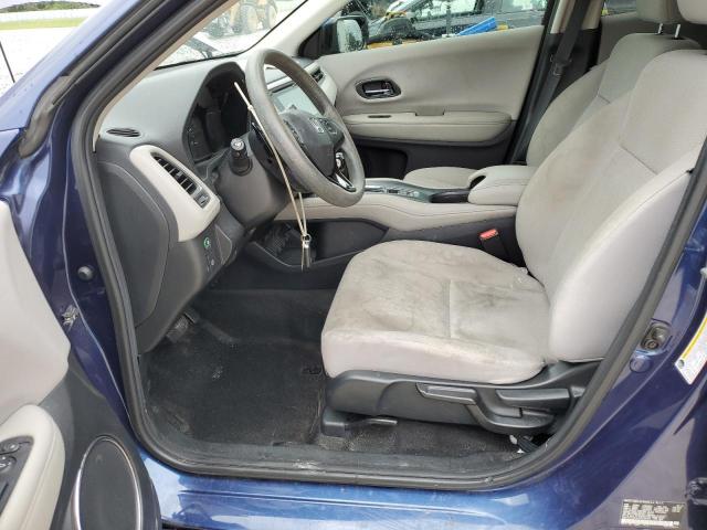 3CZRU5H51HG708462 - 2017 HONDA HR-V EX ლურჯი ფოტო 7