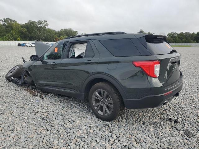 1FMSK7DH3MGC34914 - 2021 FORD EXPLORER XLT 灰色 照片 2