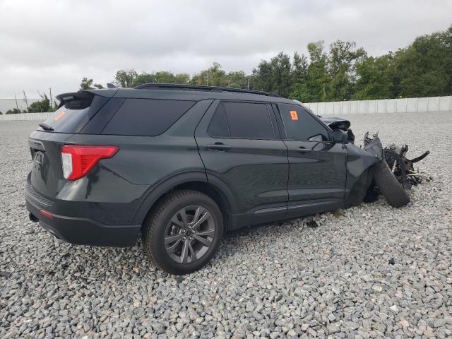 1FMSK7DH3MGC34914 - 2021 FORD EXPLORER XLT 灰色 照片 3