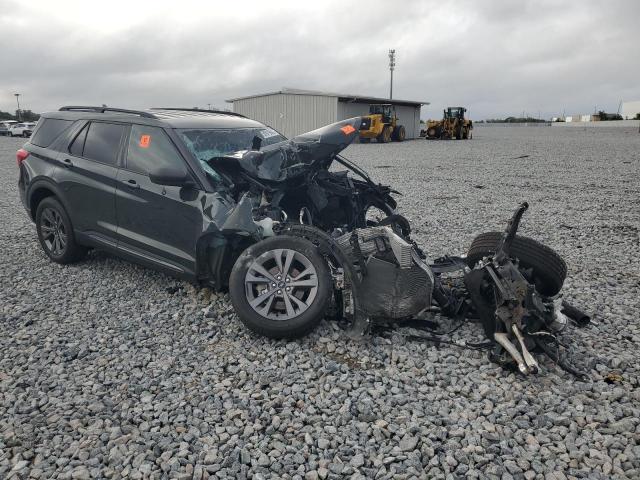 1FMSK7DH3MGC34914 - 2021 FORD EXPLORER XLT 灰色 照片 4