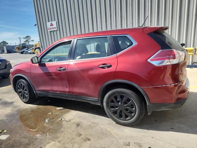 KNMAT2MT8GP608300 - 2016 NISSAN ROGUE S RED photo 2