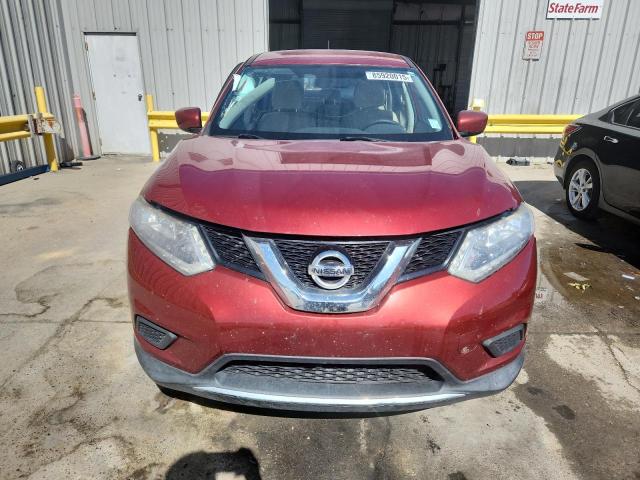 KNMAT2MT8GP608300 - 2016 NISSAN ROGUE S RED photo 5