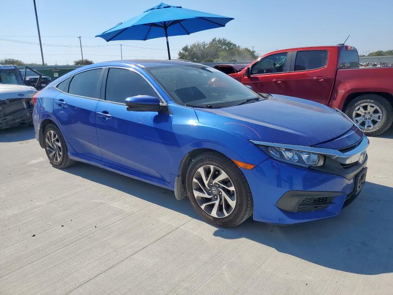 19XFC2F71JE012619 - 2018 HONDA CIVIC EX BLUE photo 4