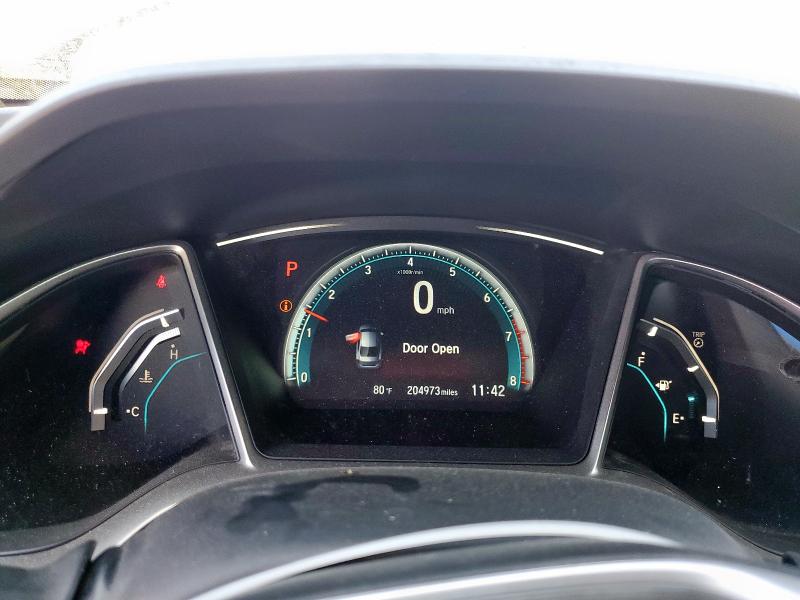 19XFC2F71JE012619 - 2018 HONDA CIVIC EX BLUE photo 9