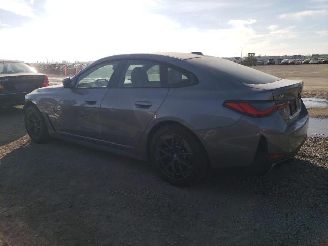 WBY73AW0XPFR45532 - 2023 BMW I4 EDRIVE 40 GRAY photo 2