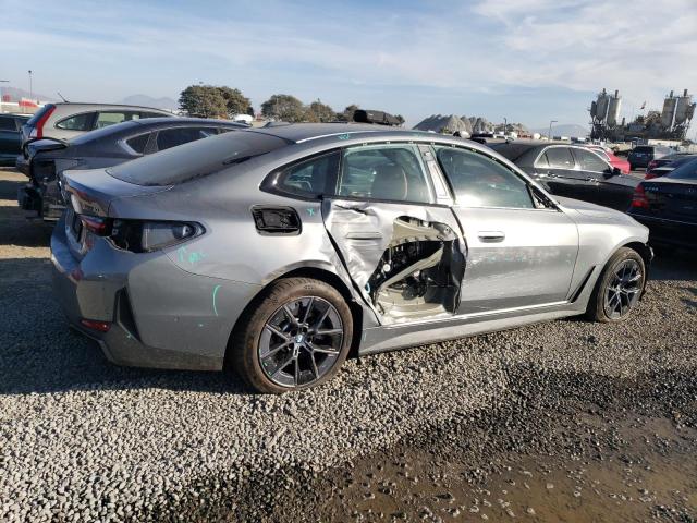 WBY73AW0XPFR45532 - 2023 BMW I4 EDRIVE 40 GRAY photo 3