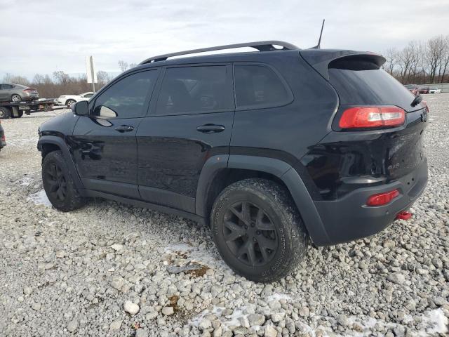 1C4PJMBX8JD505730 - 2018 JEEP CHEROKEE TRAILHAWK BLACK photo 2