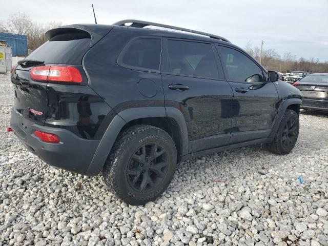 1C4PJMBX8JD505730 - 2018 JEEP CHEROKEE TRAILHAWK BLACK photo 3