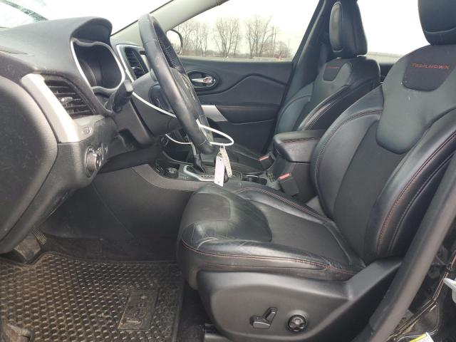 1C4PJMBX8JD505730 - 2018 JEEP CHEROKEE TRAILHAWK BLACK photo 7