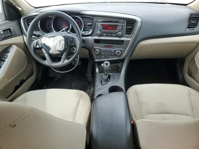 5XXGM4A72DG150394 - 2013 KIA OPTIMA LX WHITE photo 9