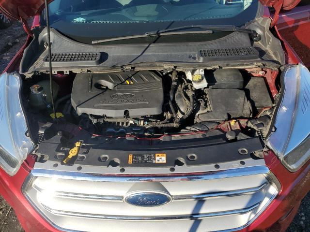 1FMCU0GD8JUA96380 - 2018 FORD ESCAPE SE Czerwony zdjęcie 12