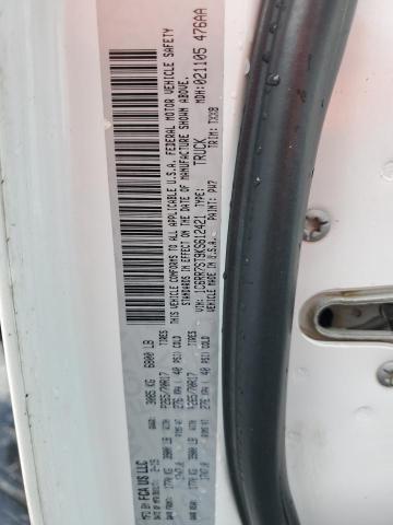 1C6RR7ST9KS612421 - 2019 RAM 1500 CLASSIC TRADESMAN Սպիտակ լուսանկար 12