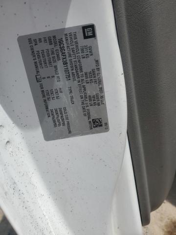 1GCSGAFX3B1107751 - 2011 CHEVROLET EXPRESS G1 Ağ foto 13