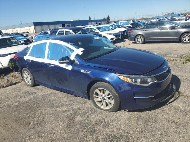 5XXGT4L33JG223622 - 2018 KIA OPTIMA LX BLUE photo 4
