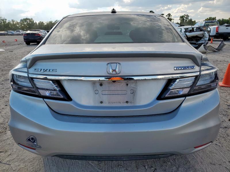 19XFB4F22EE001511 - 2014 HONDA CIVIC HYBRID Gümüş foto 6
