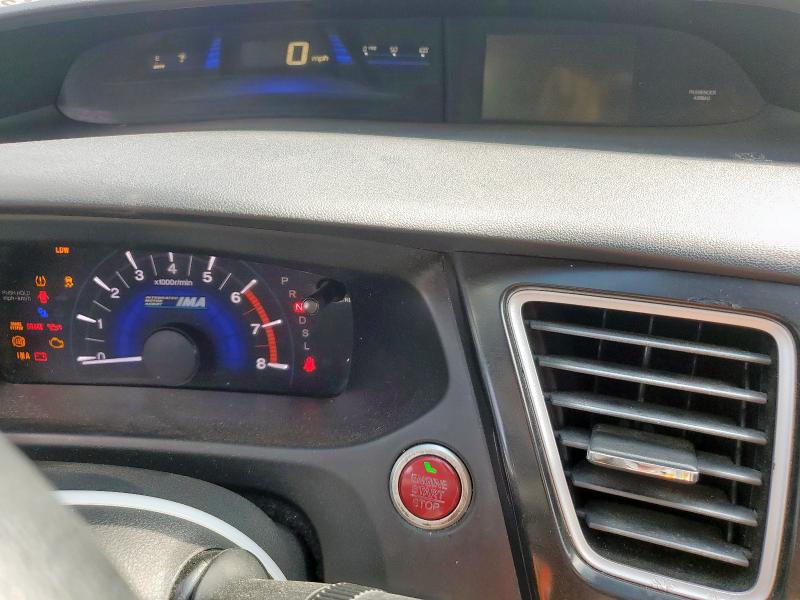 19XFB4F22EE001511 - 2014 HONDA CIVIC HYBRID Gümüş foto 9