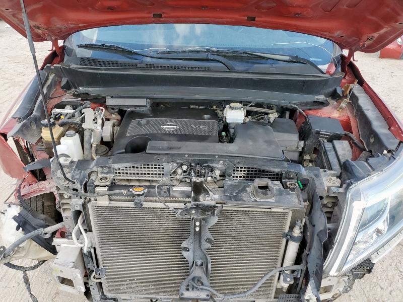 5N1AR2MN7FC667100 - 2015 NISSAN PATHFINDER S 勃艮第红 照片 12