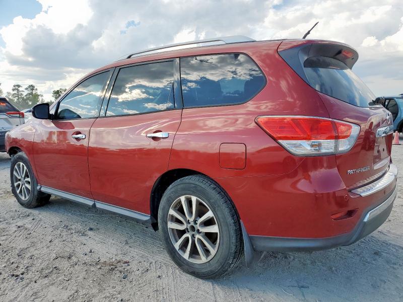 5N1AR2MN7FC667100 - 2015 NISSAN PATHFINDER S 勃艮第红 照片 2