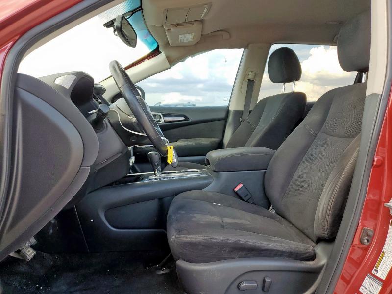 5N1AR2MN7FC667100 - 2015 NISSAN PATHFINDER S 勃艮第红 照片 7