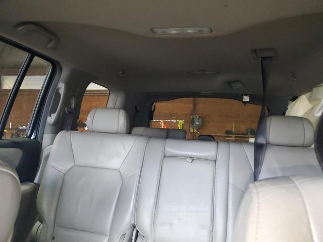 5FNYF4H57AB024677 - 2010 HONDA PILOT EXL BLUE photo 10