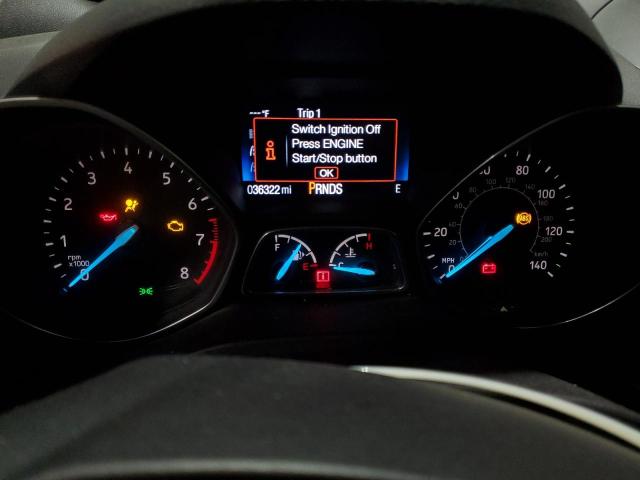 1FMCU9J96JUD21503 - 2018 FORD ESCAPE TITANIUM შავი ფოტო 9