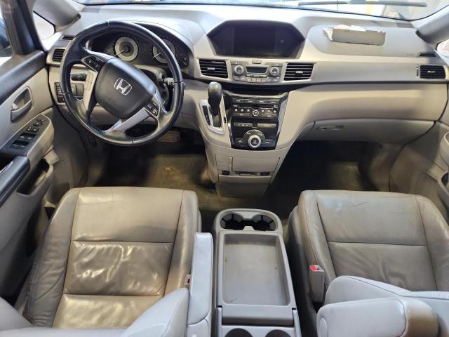 5FNRL5H67CB002810 - 2012 HONDA ODYSSEY EXL BLUE photo 8