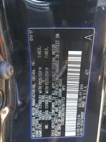 5TDDZ3DC7HS161113 - 2017 TOYOTA SIENNA XLE Чорний фото 13