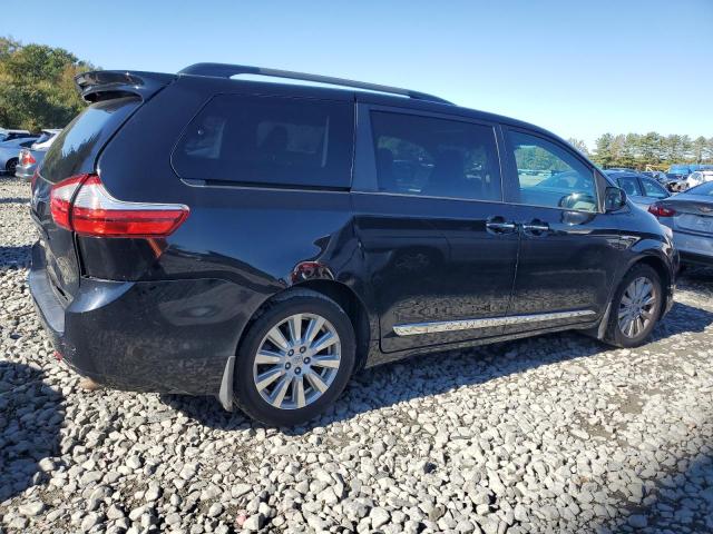 5TDDZ3DC7HS161113 - 2017 TOYOTA SIENNA XLE Чорний фото 3