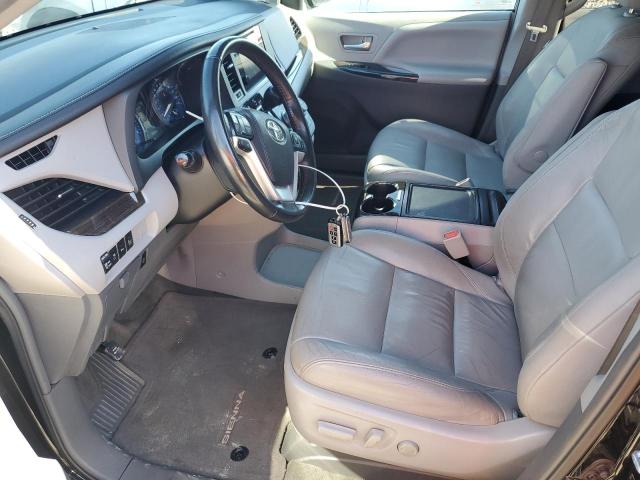 5TDDZ3DC7HS161113 - 2017 TOYOTA SIENNA XLE Чорний фото 7