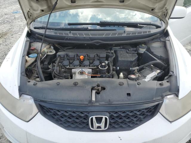 2HGFG1B65BH510308 - 2011 HONDA CIVIC LX WHITE photo 11