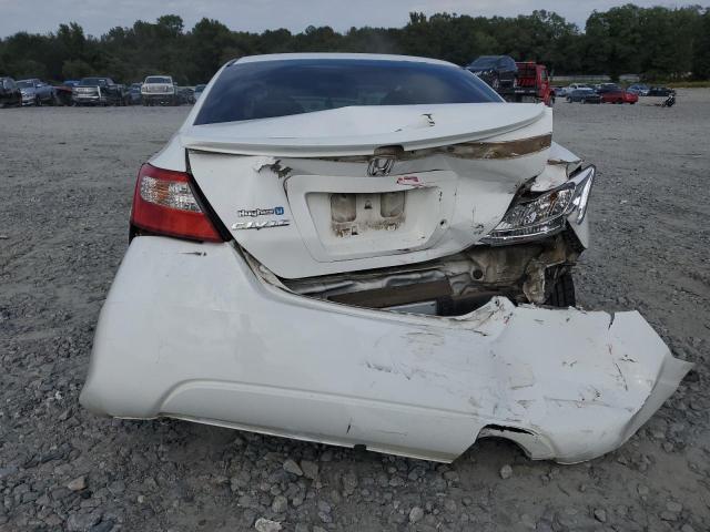 2HGFG1B65BH510308 - 2011 HONDA CIVIC LX WHITE photo 6
