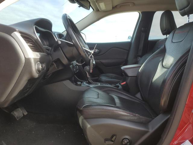 1C4PJMBS9FW697689 - 2015 JEEP CHEROKEE TRAILHAWK BURGUNDY photo 7