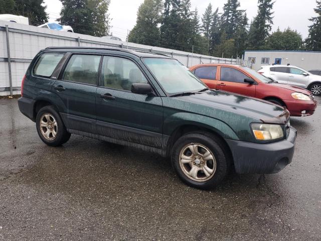 JF1SG63694H753773 - 2004 SUBARU FORESTER 2.5X GREEN photo 4