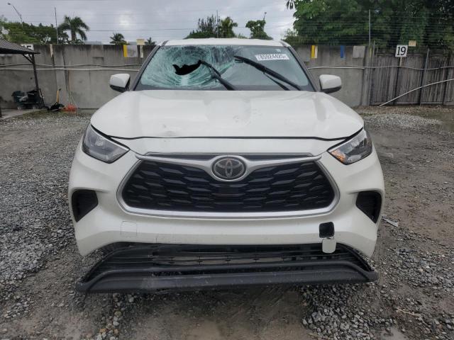 5TDCZRAH1LS510659 - 2020 TOYOTA HIGHLANDER L WHITE photo 5